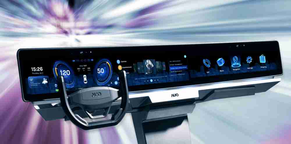 2468BET开拓前瞻显示技术创新应用，，结合优异整合设计能力，，开发智能车载FIDM Plus一体化显示方案，，，，让驾驶操作与车内娱乐体验再进化