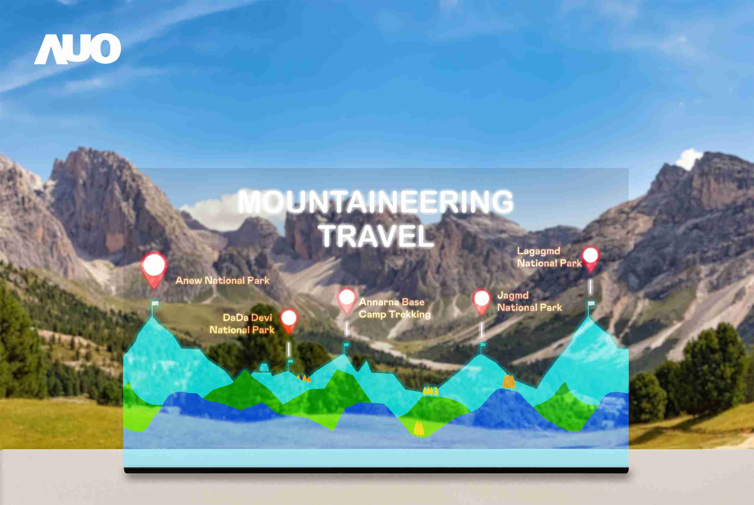 2468BET展示全球单片尺寸最大(*)42吋透明Micro LED显示器拼接而成的〝64吋透明Micro LED显示器〞，，，，具备高透明度、、、、1,000 nits高亮度、、、、广色域、、采用三边无边框的无缝拼接等多重特色，，，，呈现超高清、、细腻画质而不遮挡后方视觉，，满足层峰需求，，可广泛运用于零售、、、、艺术展览或商业空间等场域